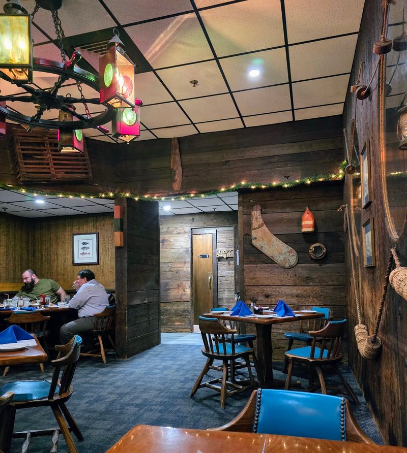 Ship Decor, Soft Lamps, And A Dining Room That Sets Sail