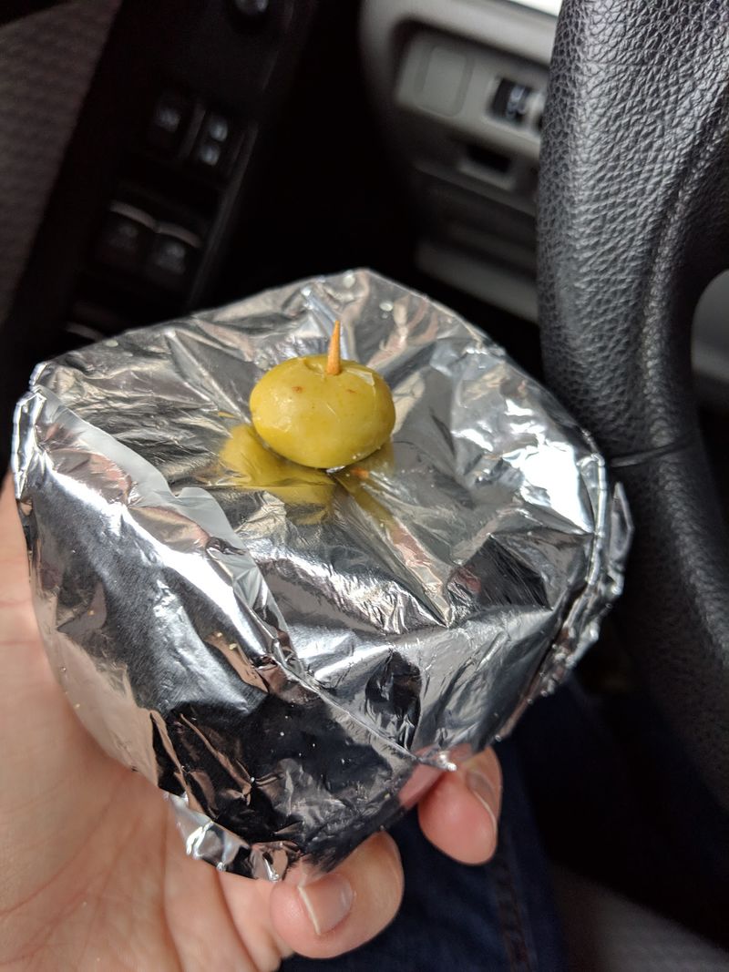 The Galley Boy Wears An Olive Like A Crown