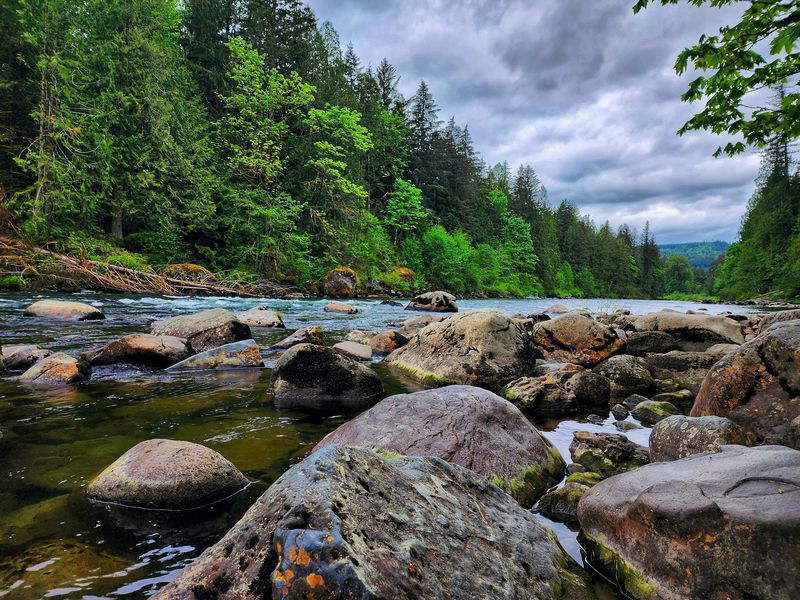 Trade The Railing For A Trail Down To The River