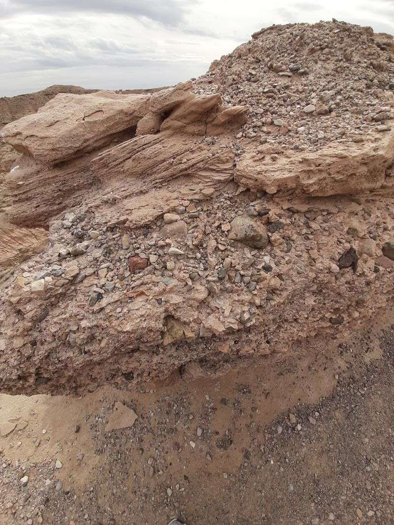 Arroyos Cut Through The Desert
