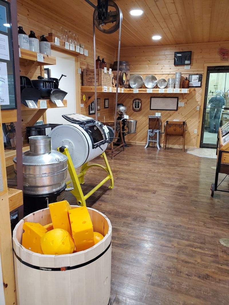The Museum Shows Earlier Cheesemaking Tools