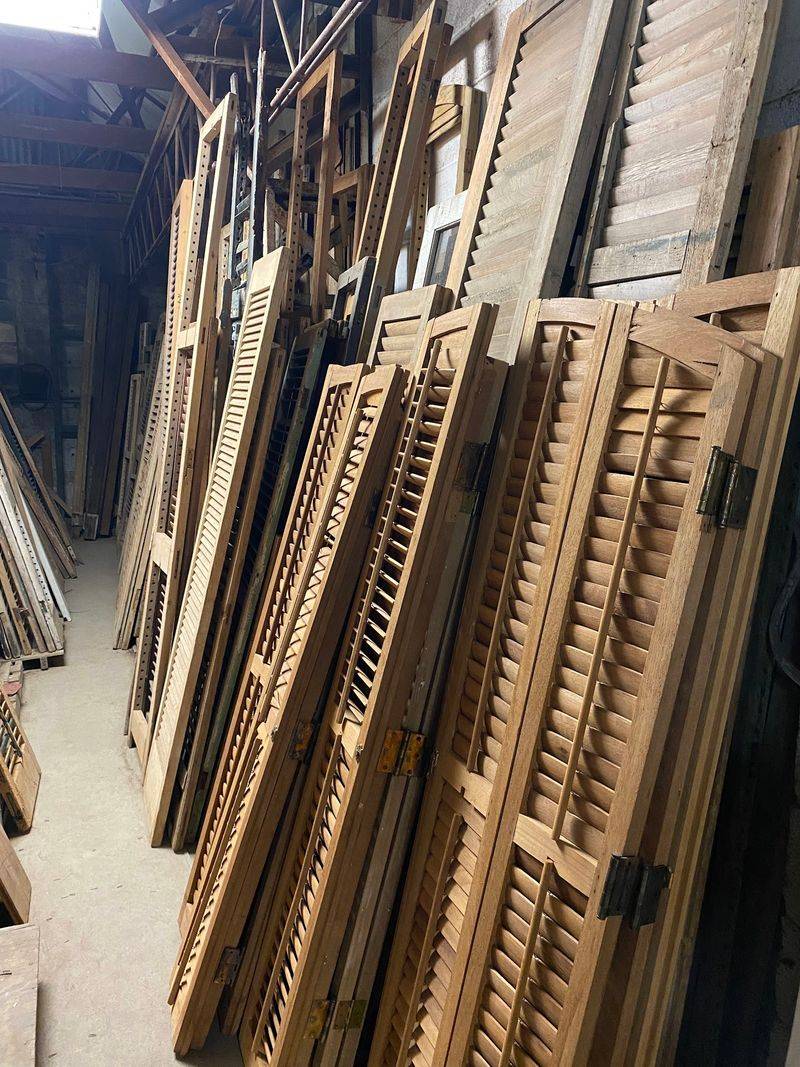 A Salvage Warehouse On North Solomon Street