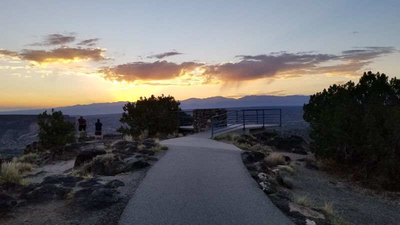 Golden Hour Above The Rio Grande