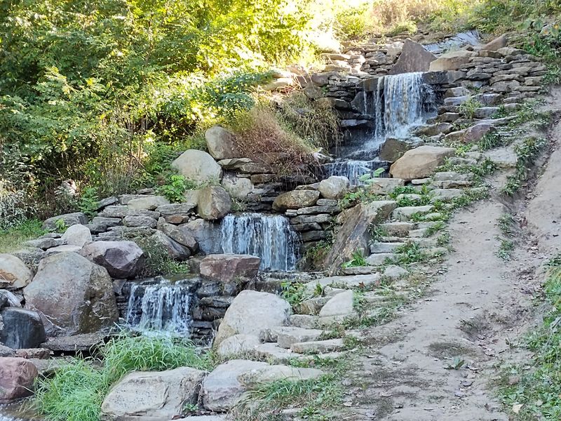 A Covered Bridge, A Pond, And A Surprise Waterfall
