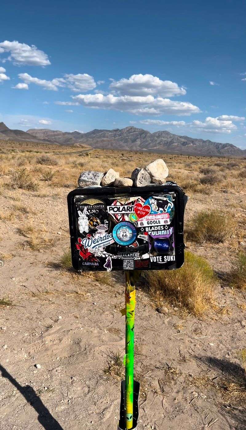 The Black Mailbox Adds Another Roadside Landmark