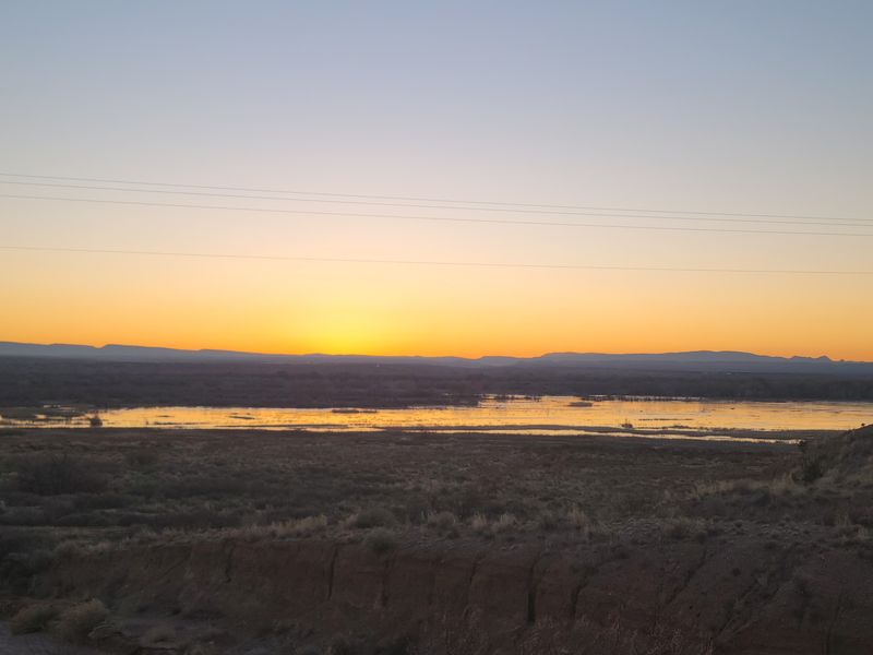 Mountain Views Beyond The Mesa