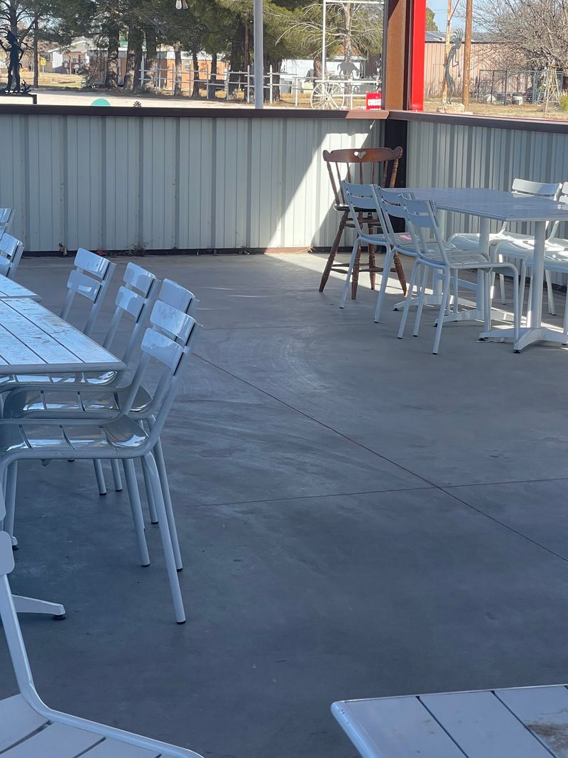 Grab A Patio Table And Bring The Dog Along