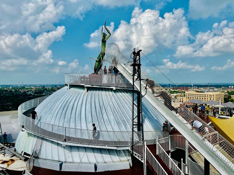 More Than 30 Slides Take Visitors Through Multiple Floors