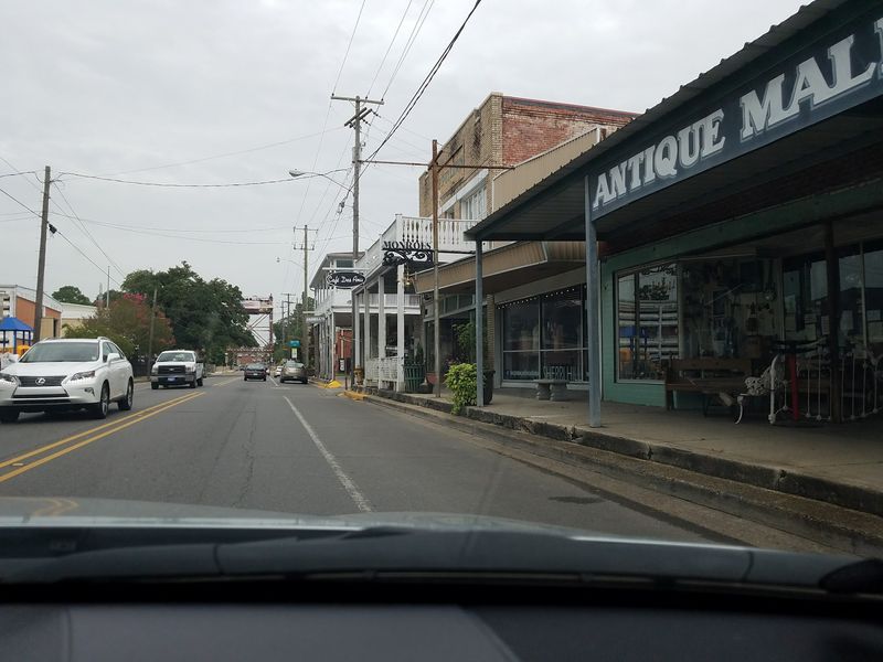Downtown Streets, Antiques And Galleries