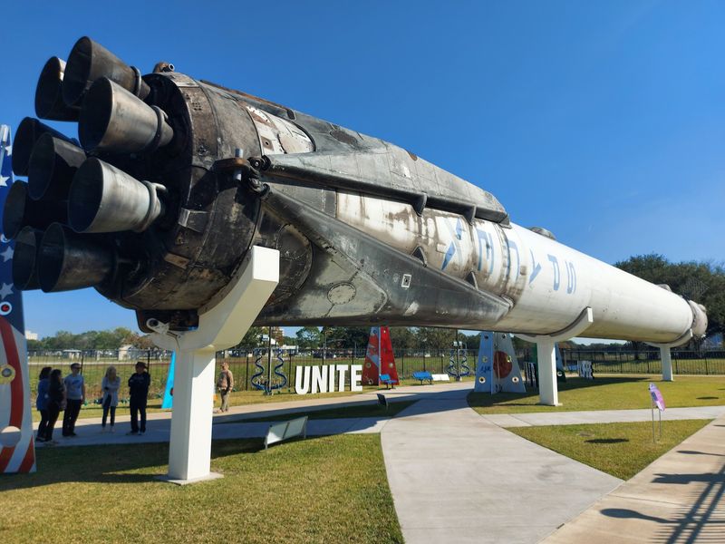 Duck Under A Rocket That Actually Went To Space Twice