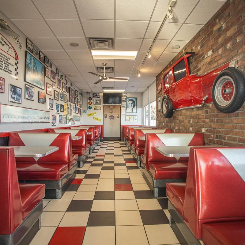 Retro Decor Or The Drive-Thru At Burger Stop