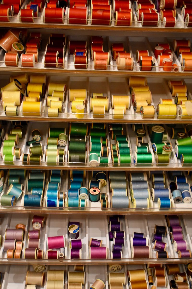 Burgundy Street Has A Second Life For Fabric