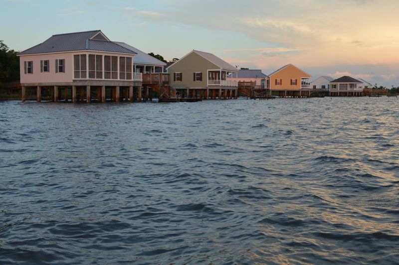 Some Of These Cabins Come With Their Own Pier