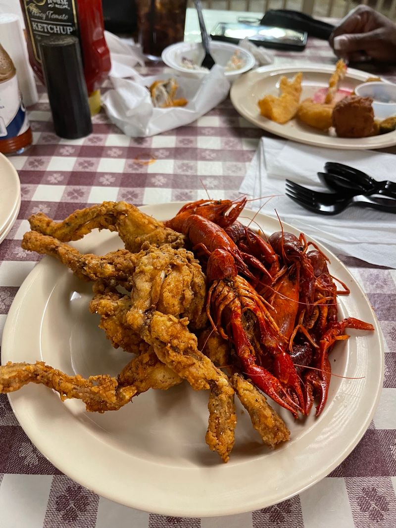 Frog Legs Are Waiting For The Brave And The Curious
