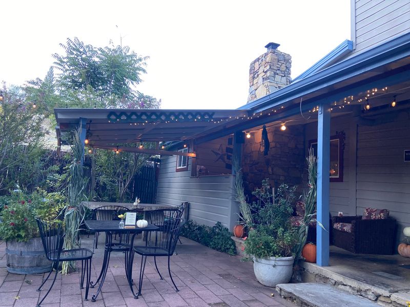 Patio Days and Fireside Evenings