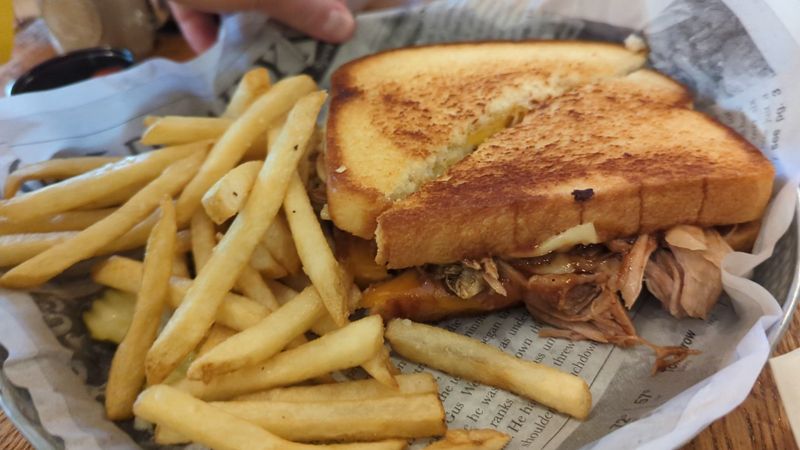 Lunch Brings Brisket, Burgers, And A Steak Salad Worth The Trip