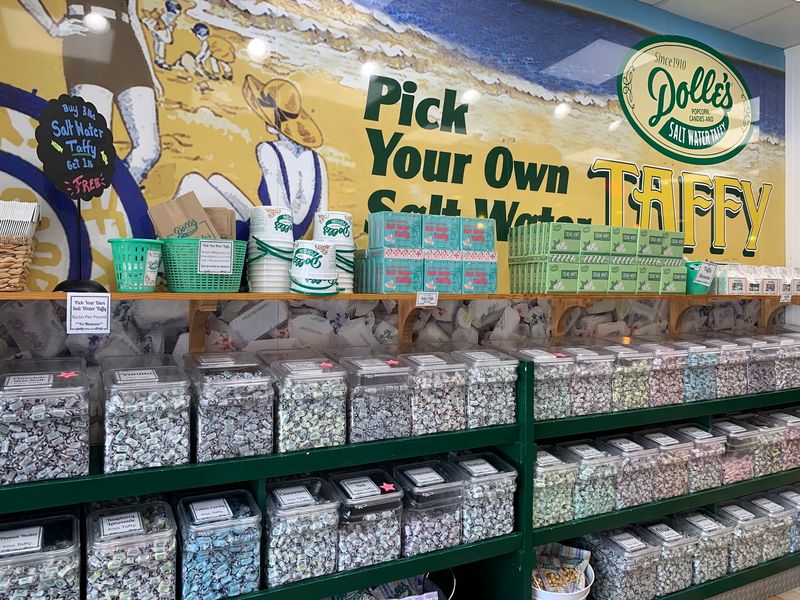 Saltwater Taffy And Caramel Popcorn Add To The Sweet Selection