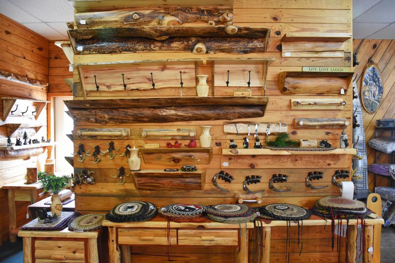 Heat Treated Logs And Finishes Handle The Natural Material