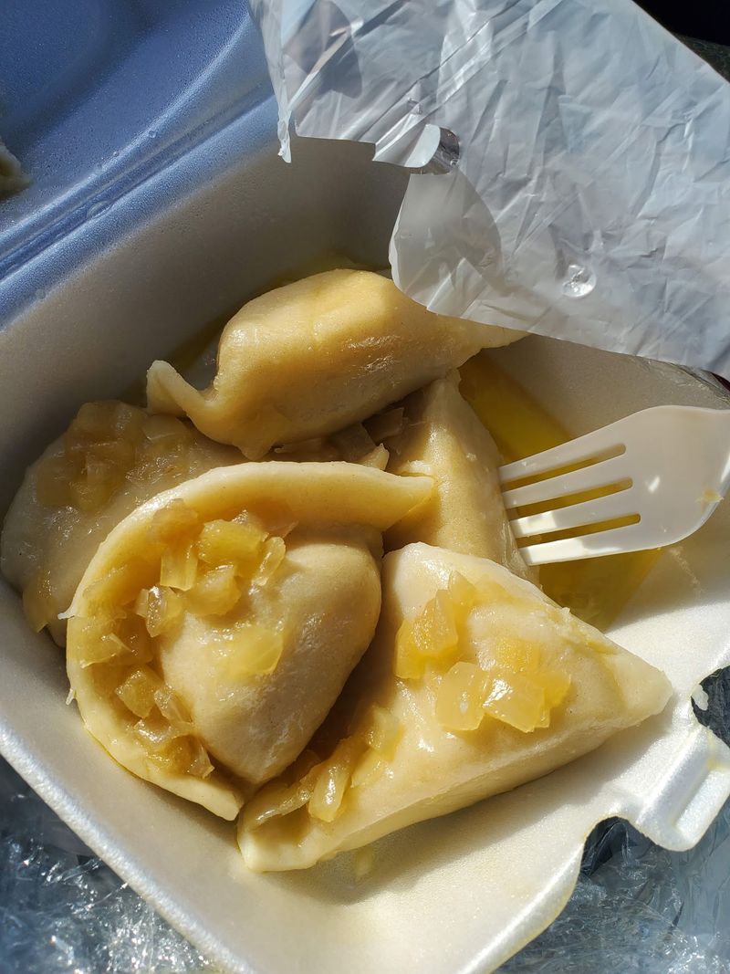 Pierogi Smothered In Butter And Onions Steal The Show