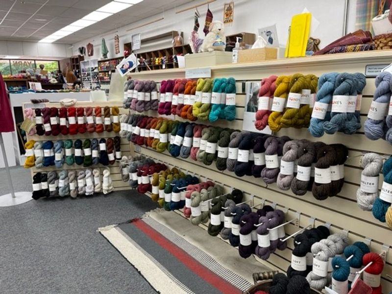 Over 100 Yarn Lines Means Choosing Will Take A While