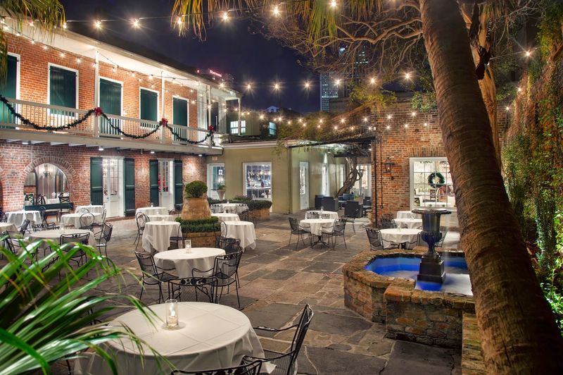 Conti Street Hides The Courtyard