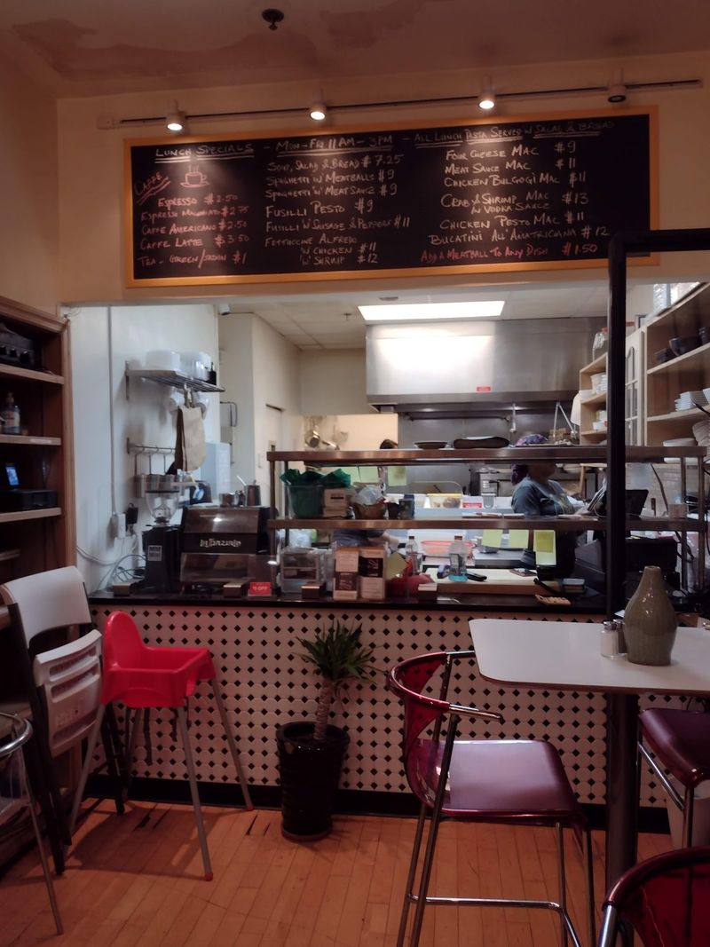 Pub-Height Tables, Italian Tunes, And A Cozy Hum