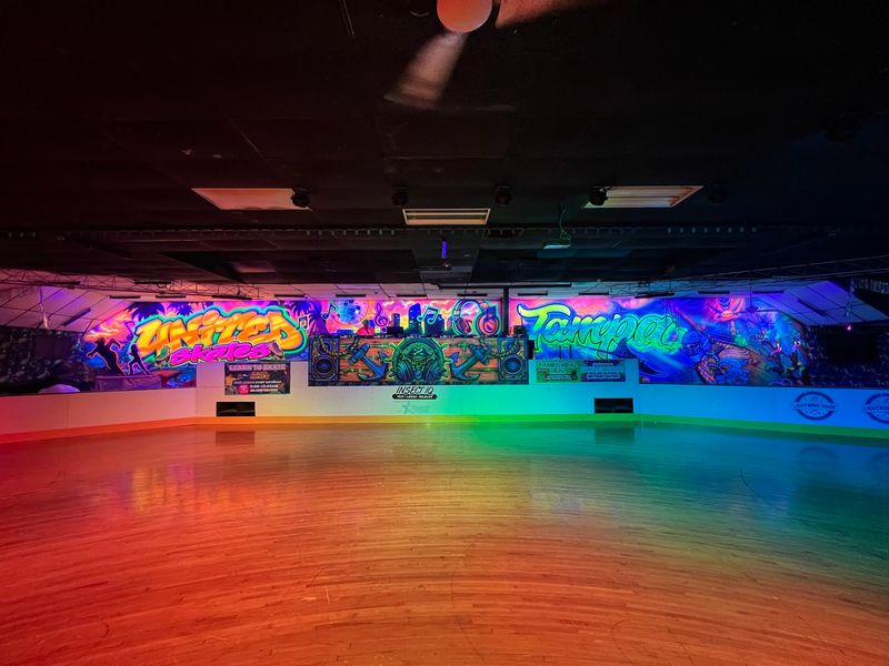 Disco Glow and a Fresh Mural