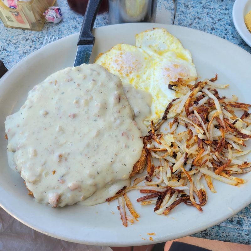 Hand-Breaded Chicken Fried Steak and House Salsa