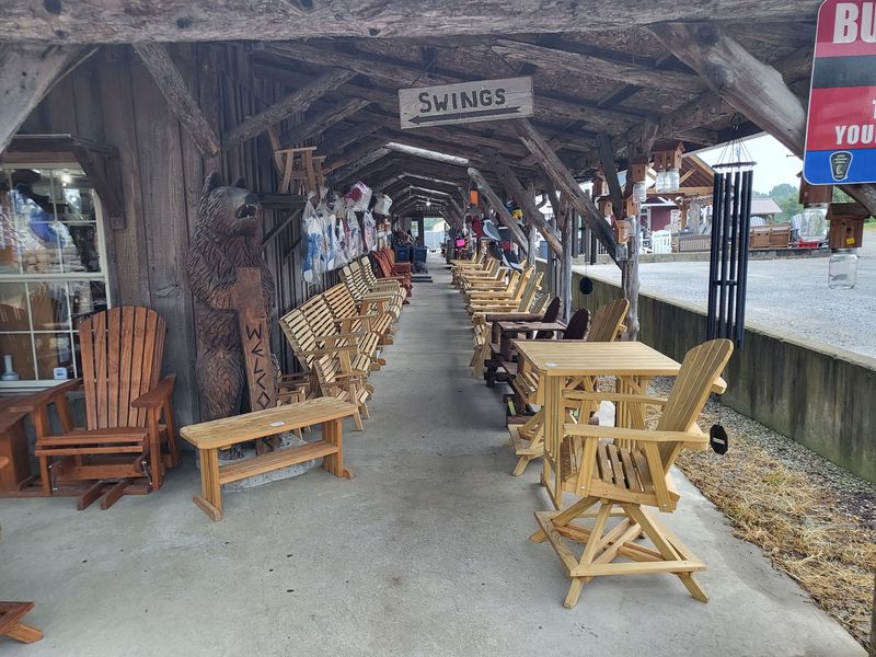 Sheds, Barns, And Swing Sets Fill The Grounds