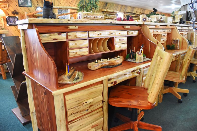 Aspen, Pine Cedar, And Walnut Give Each Piece A Different Look