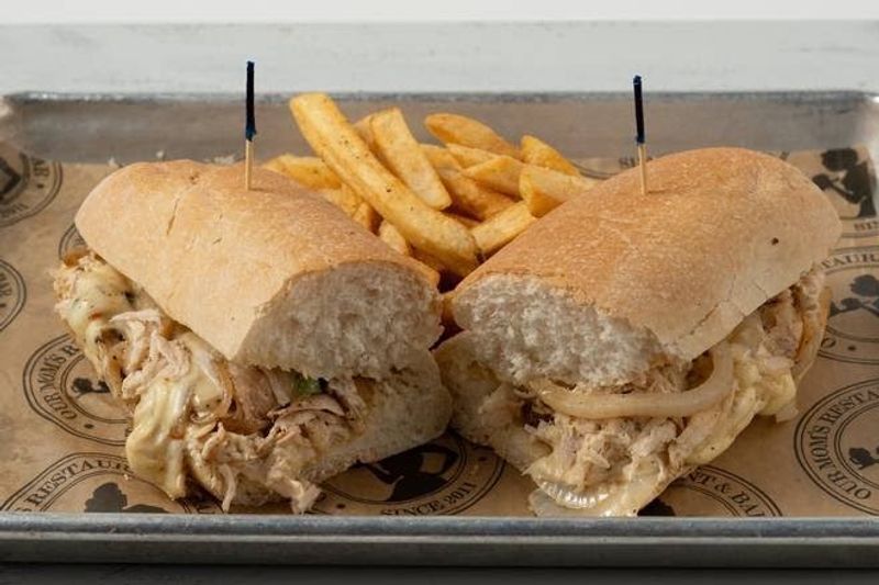 Gulf Shrimp Joins The Surf 'N Turf Burger