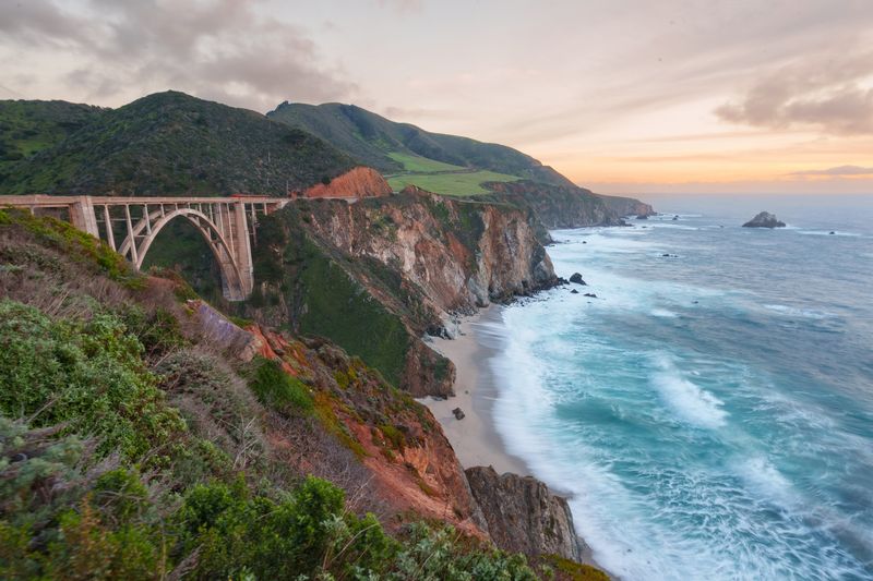 Ocean Cliffs And Mountains Frame Every Photo