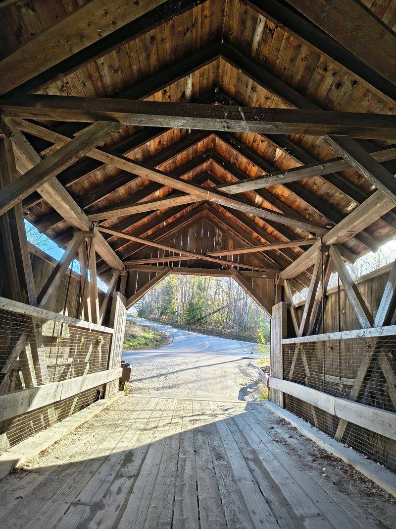 Historic Gold Brook Covered Bridge