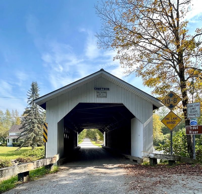 Historic Comstock Covered Bridge