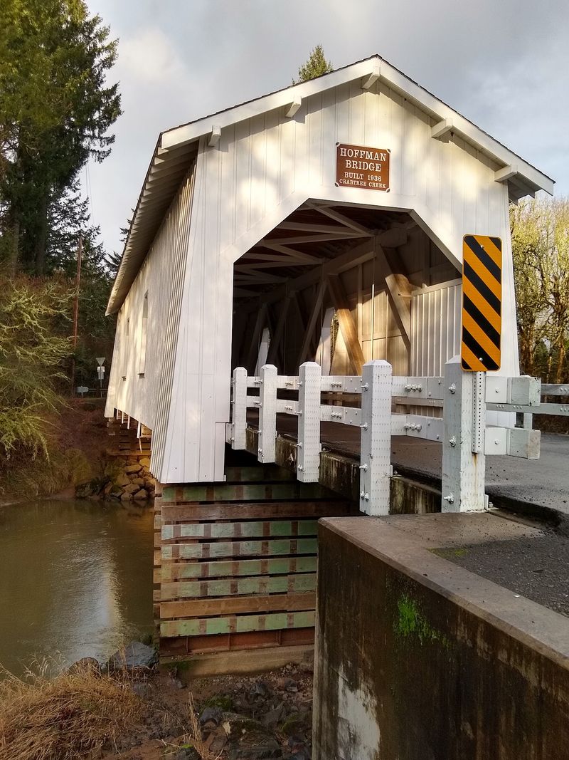 Historic Hoffman Covered Bridge, Scio, OR
