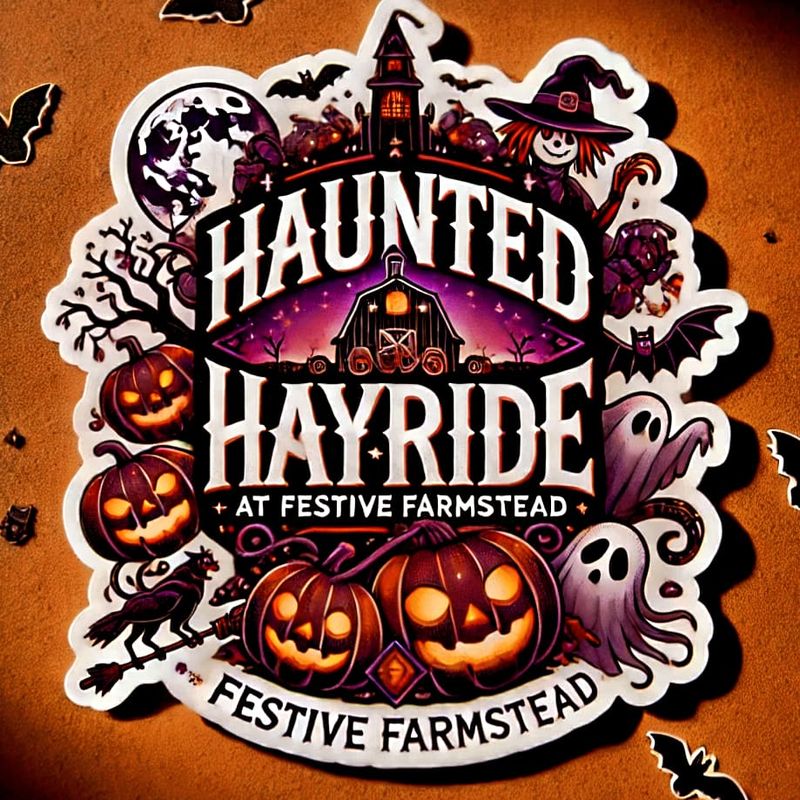 Festive Farmstead's Halloween Musical Light Show, Mason City