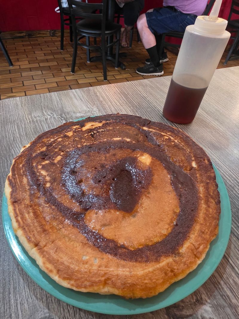 Pancakes as Big as the Plate