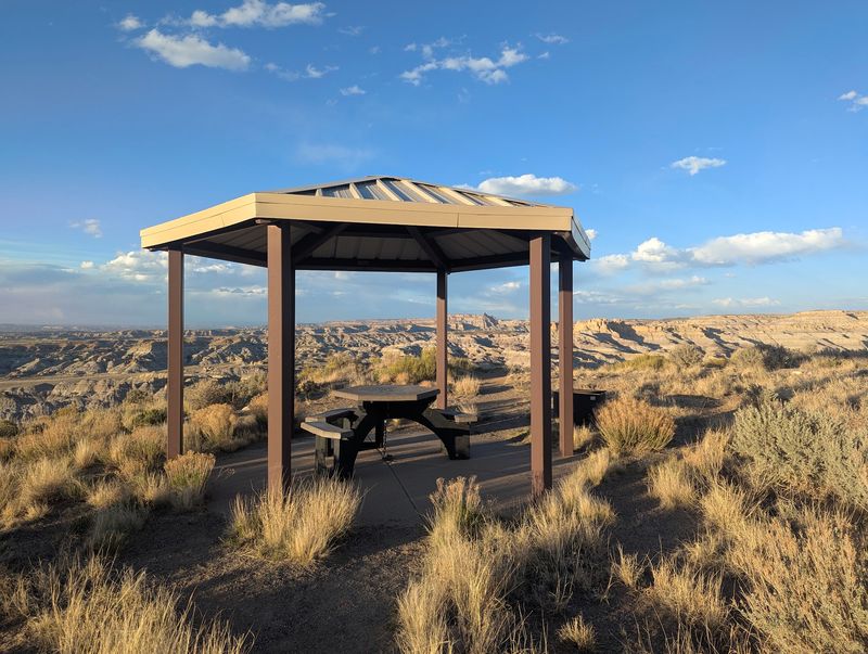 Wild Terrain Surrounds The Viewpoint