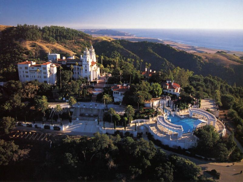 A Spanish-Style Palace Perched High Above The Pacific