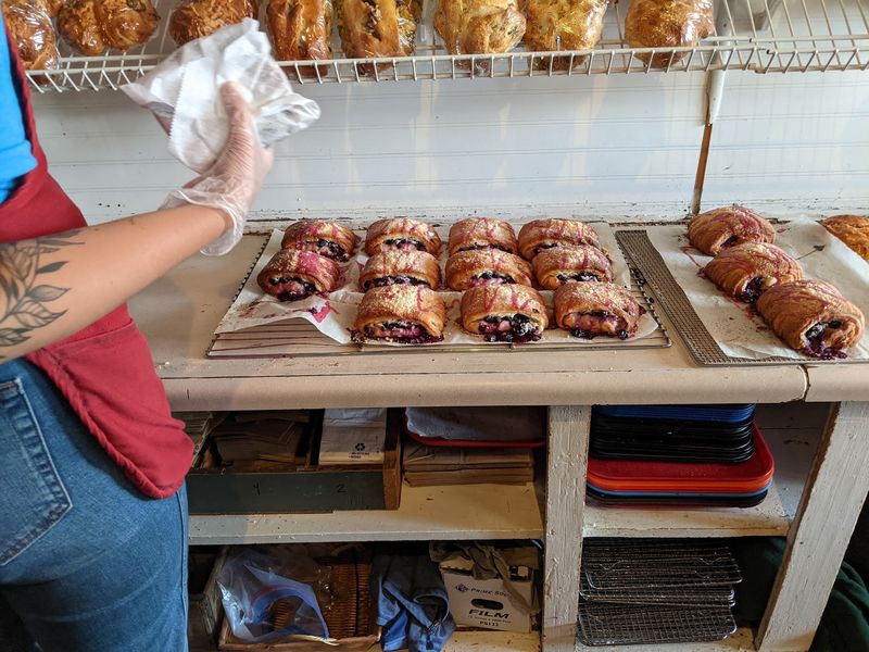 Hundreds Of Fresh Pastries Come Out Of The Polebridge Bakery Every Summer Day