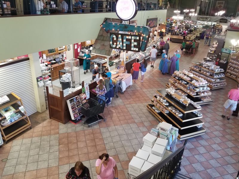 Lunch Upstairs And Ice Cream Downstairs Make A Fine Plan