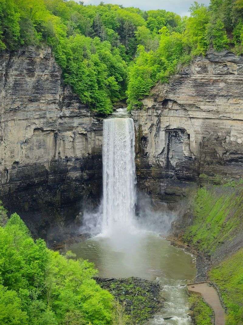 Taughannock Falls Overlook View Point