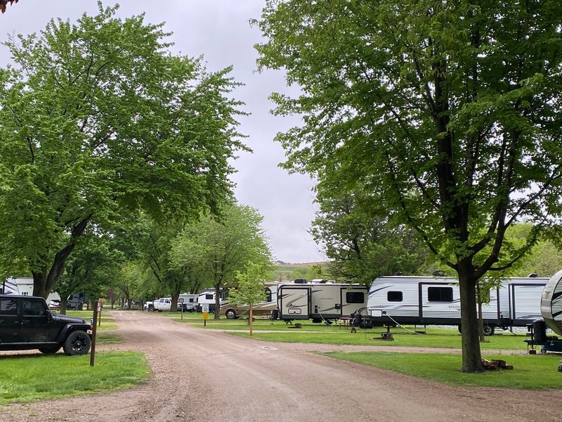 Yellow Smoke Campground, Denison