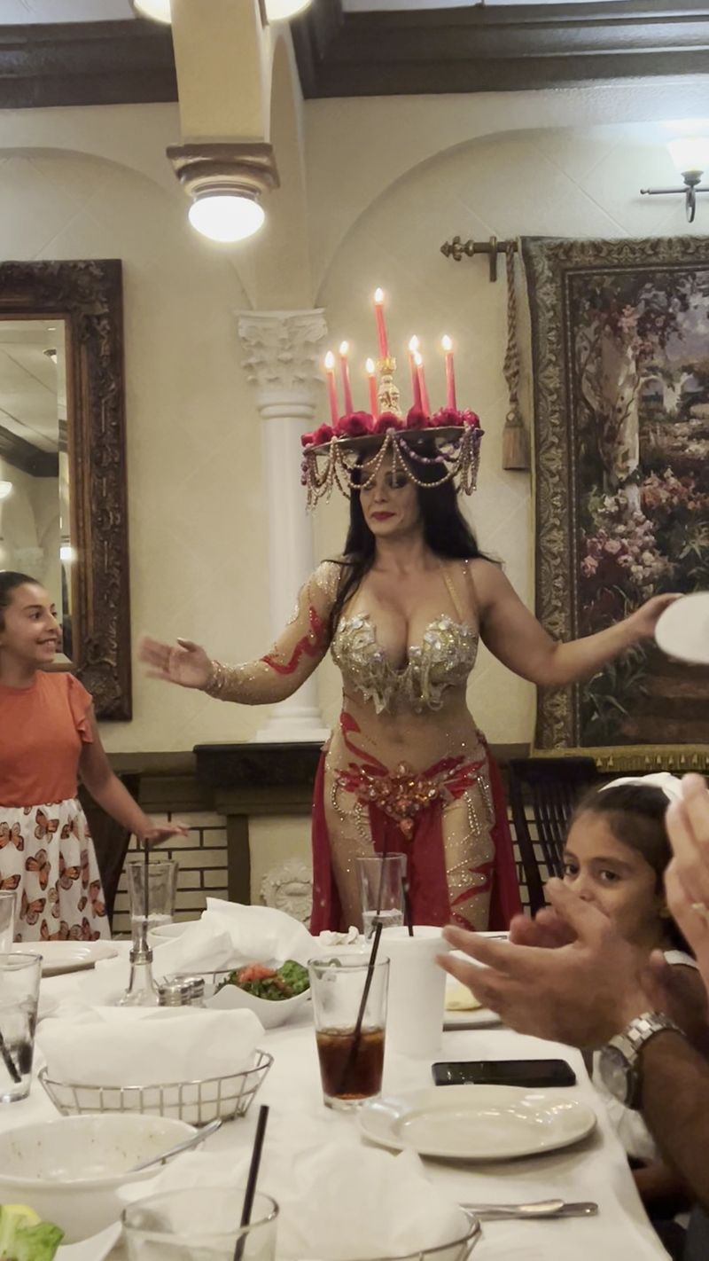 Belly Dancing Nights and a Lively Room