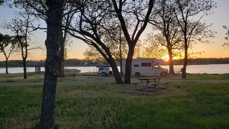 Neosho State Fishing Lake Campground, Parsons, Kansas