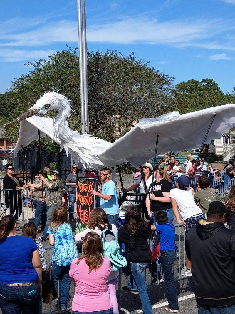 Watch For The Giant Puppets