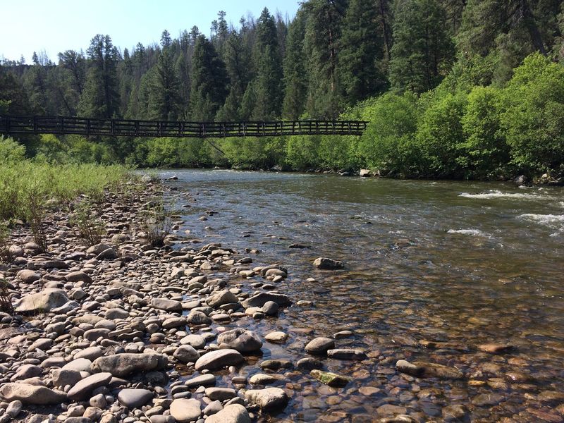 A River Trail Slips Into The Wild