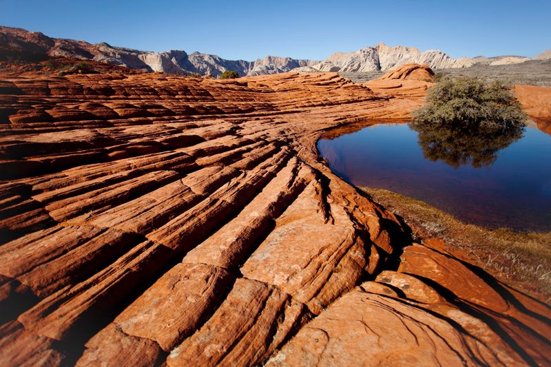 Leave Snow Canyon With Pictures And Careful Footsteps