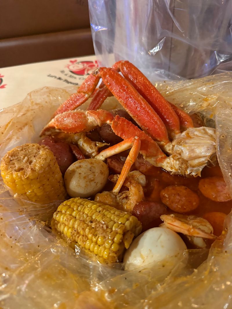 Snow Crab And Shrimp Start A Buildable Seafood Feast