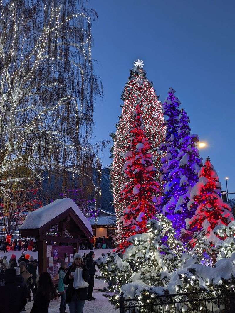 Front Street Becomes The Heart Of Washington's Most Festive Holiday Village